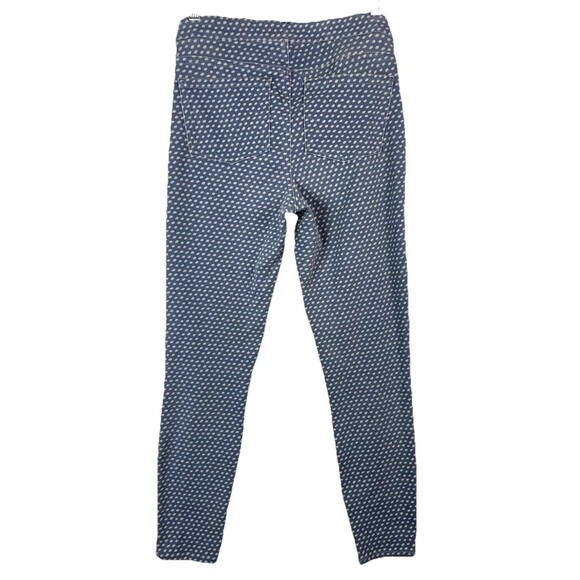 Spanx Women Medium Jean-ish Polka Dot Ankle Legging Jegging Stretch Pull On Blue - Picture 10 of 11